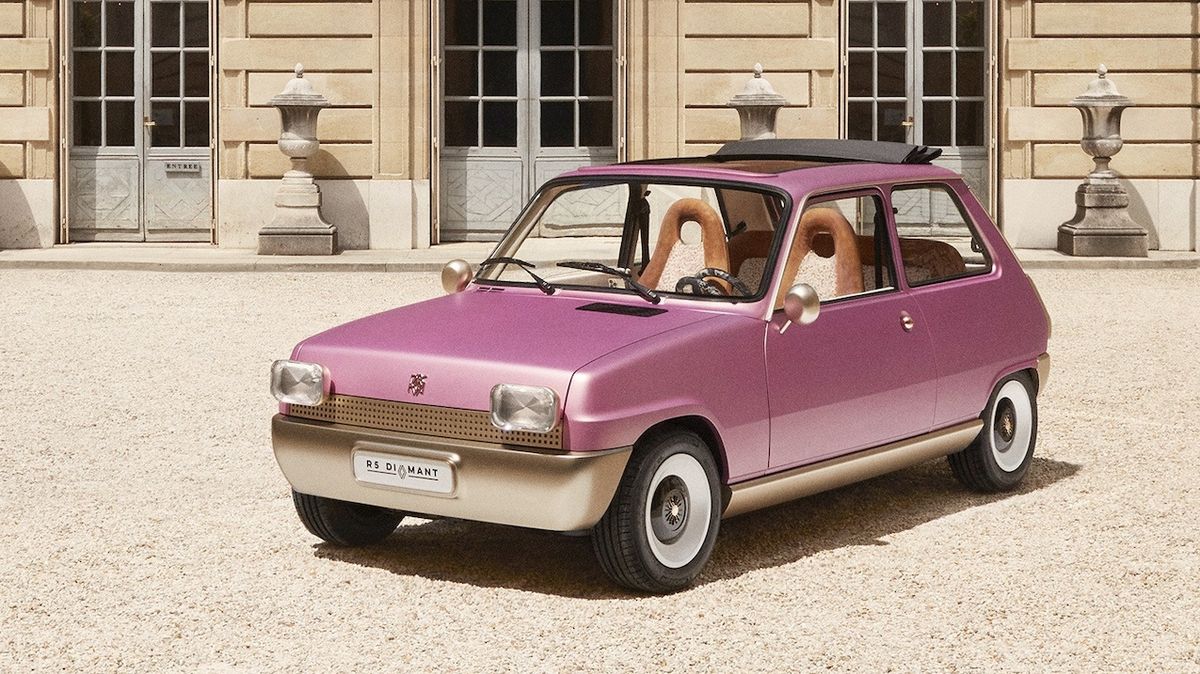 50 let od legendárního Renaultu 5. Pocta k výročí má volant z mramoru